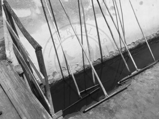 Traditional wooden tools for salt production in Aveiro saltpan (Aveiro municipality, Ria de Aveiro region)