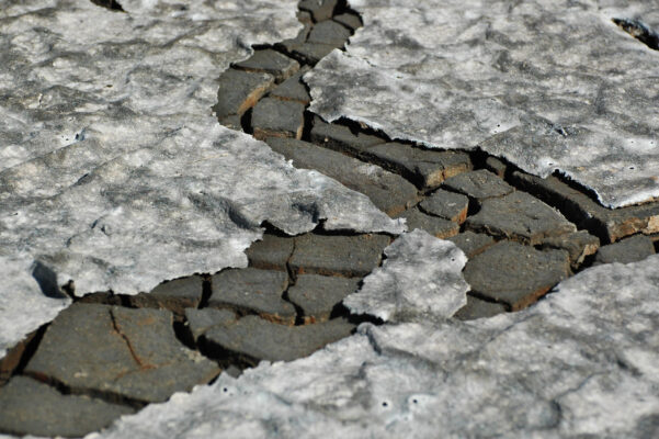 Saltpans mud due to the effects of salt  (Aveiro municipality, Ria de Aveiro region)