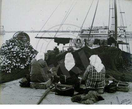 Kavala, professional net makers, Greece