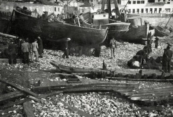 Kavala_shipsheds perhaps 1950s