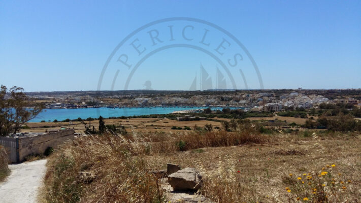 Marsaxlokk from distance